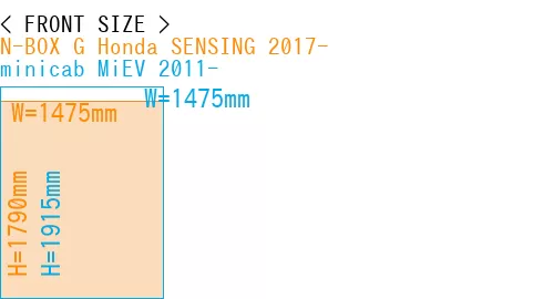 #N-BOX G Honda SENSING 2017- + minicab MiEV 2011-